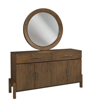 350 Dresser and Round Mirror